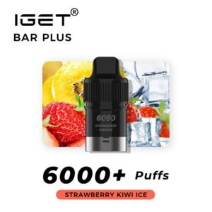 Strawberry Kiwi Ice – BAR Plus – POD ONLY