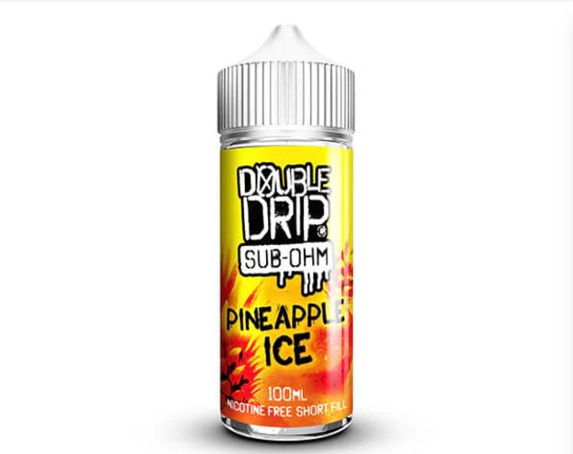 Double Drip Pineapple Ice 100ml Shortfill