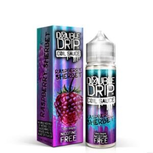 Double Drip Raspberry Sherbet Short Fill E-Liquid 50ml