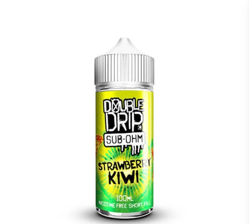 Double Drip Strawberry Kiwi 100ml Shortfill