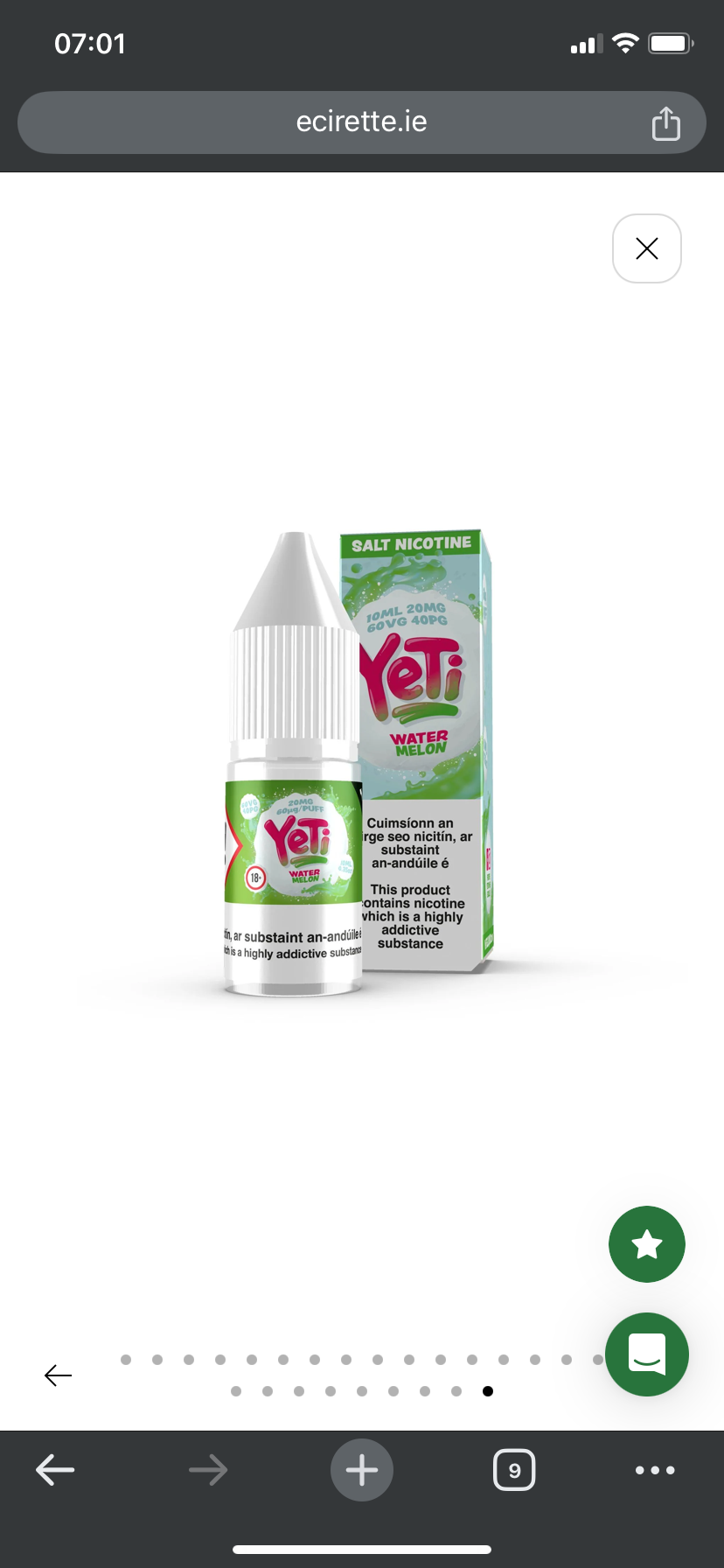 YETI NICOTINE SALT E-LIQUID - Image 25