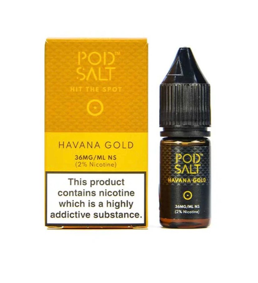 Havana Gold Nic Salt by Pod Salt