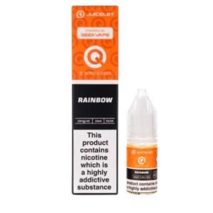 Rainbow Q Series 6000 Nic Salt E-Liquid by Juicelet