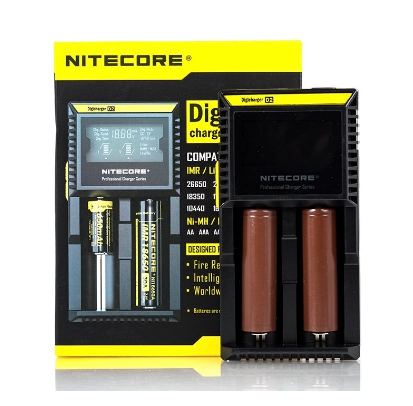 NITECORE D2 BATTERY CHARGER (2-BAY) - Image 2