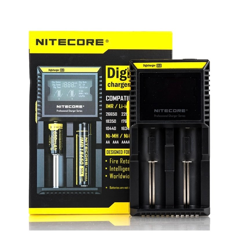 NITECORE D2 BATTERY CHARGER (2-BAY) - Image 3