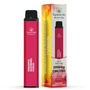 CBD Disposable Vape - Pineapple Raspberry Fusion (2000mg)