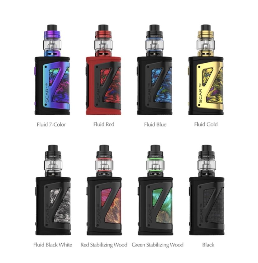 SMOK Scar 18 Kit 230w (TFV9 Tank Edition)
