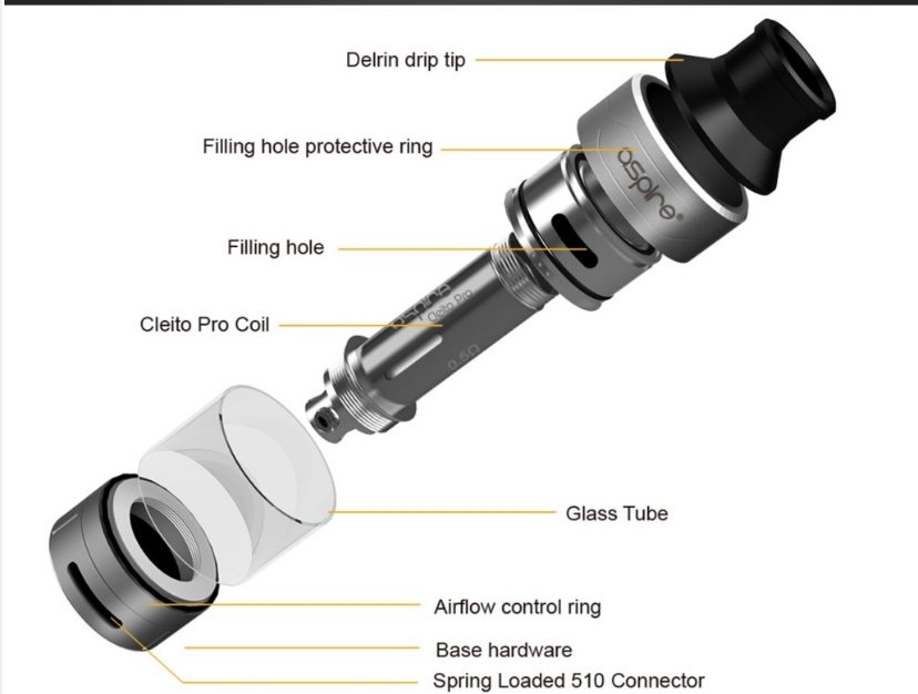 Aspire Puxos 80/100W TC Kit with Cleito Pro - Image 6