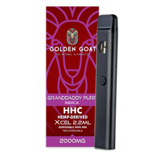 HHC Vape Device, 2000mg, Rechargeable/Disposable – Grand Daddy Purp